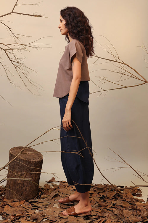Beige & Blue Sevi Suga Set