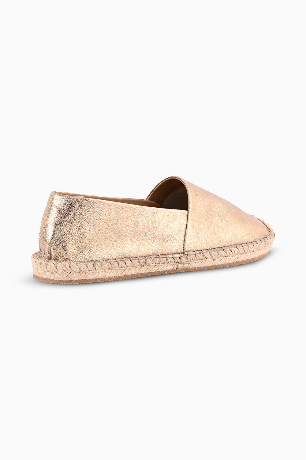 Beri Gold Slip-On Espadrilles