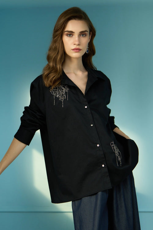 Black Iris Shirt