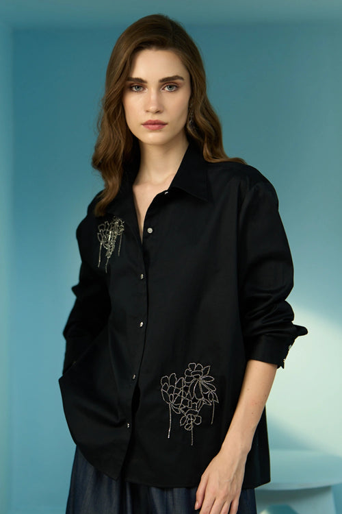 Black Iris Shirt
