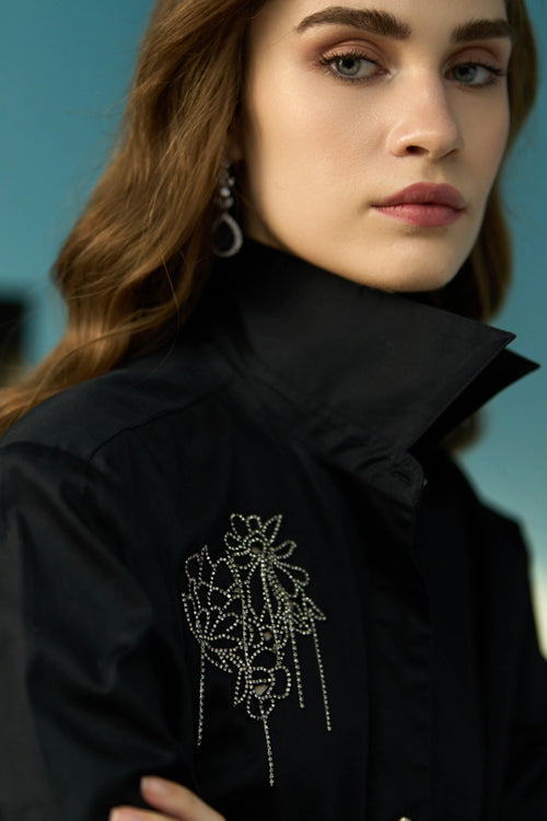 Black Iris Shirt