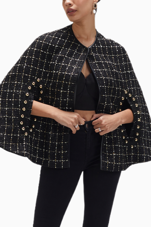 Black & Gold Cape