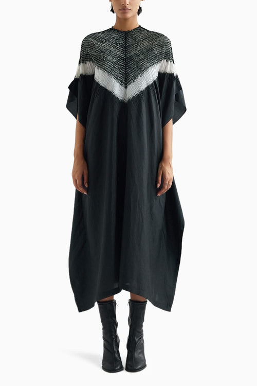 Triangle Black Kaftan