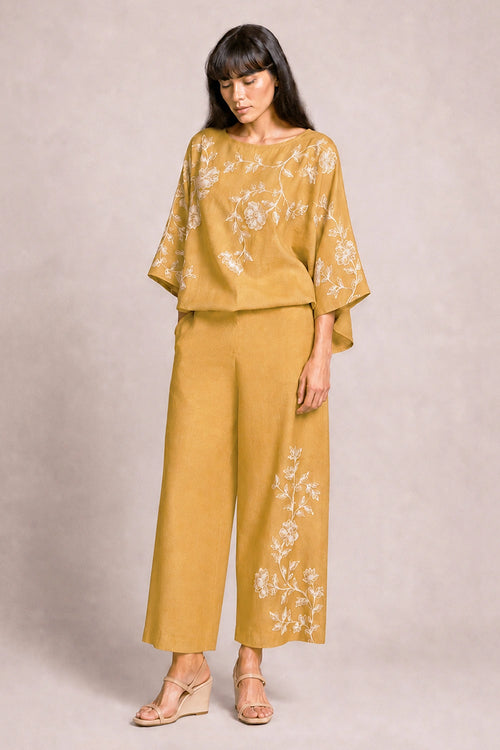 Cashew Bloomscape Sasha Co-ord Set