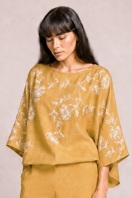 Cashew Bloomscape Sasha Co-ord Set