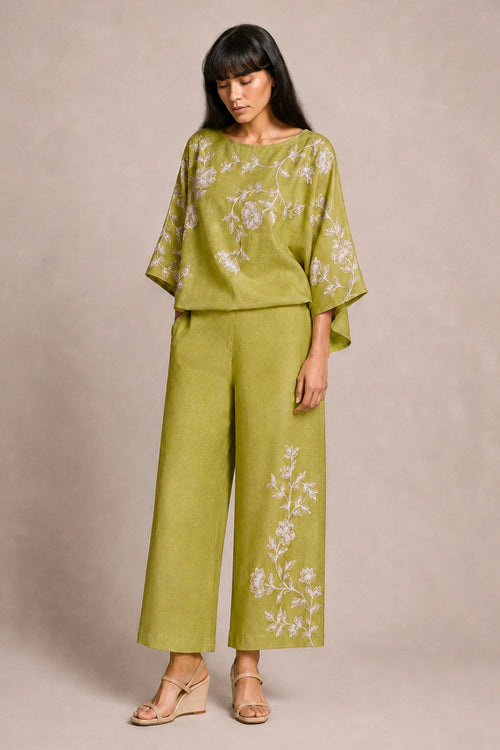 Pear Bloomscape Sasha Co-ord Set