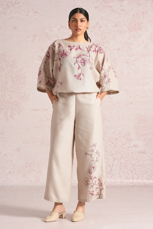 Bloomscape Sasha Natural Co-ord Set