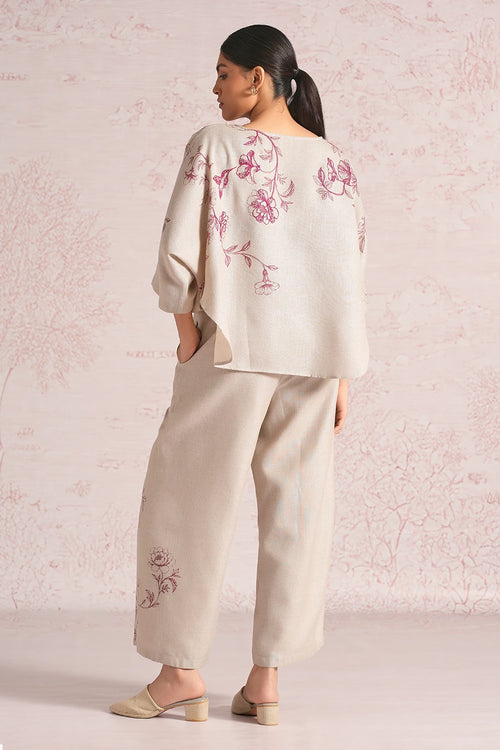 Bloomscape Sasha Natural Co-ord Set