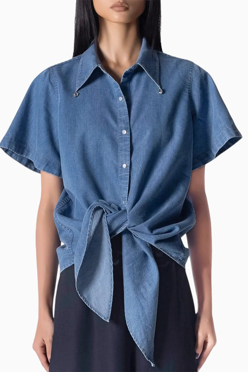 Blue AK Denim Shirt