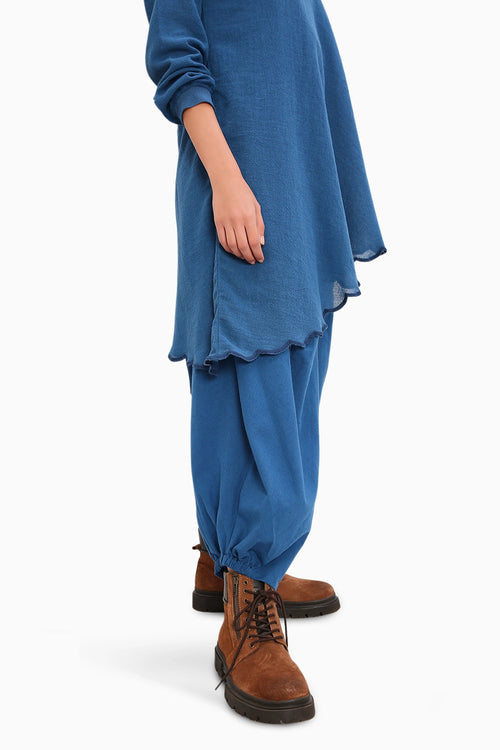 Blue Baggy Pants