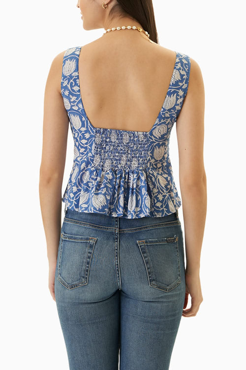 Blue Bundi Top