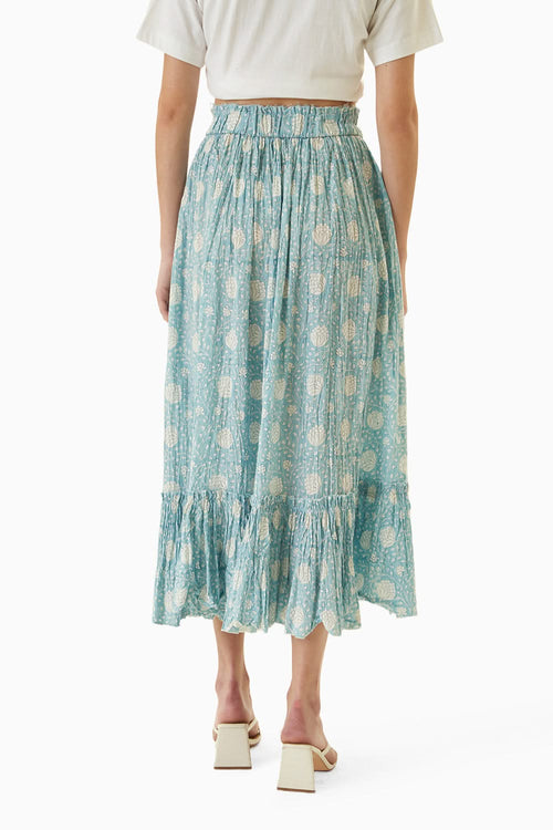 Blue Mysore Skirt