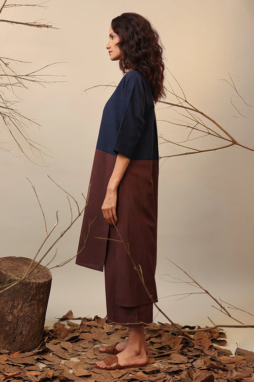Blue & Brown Dual Ruka Set