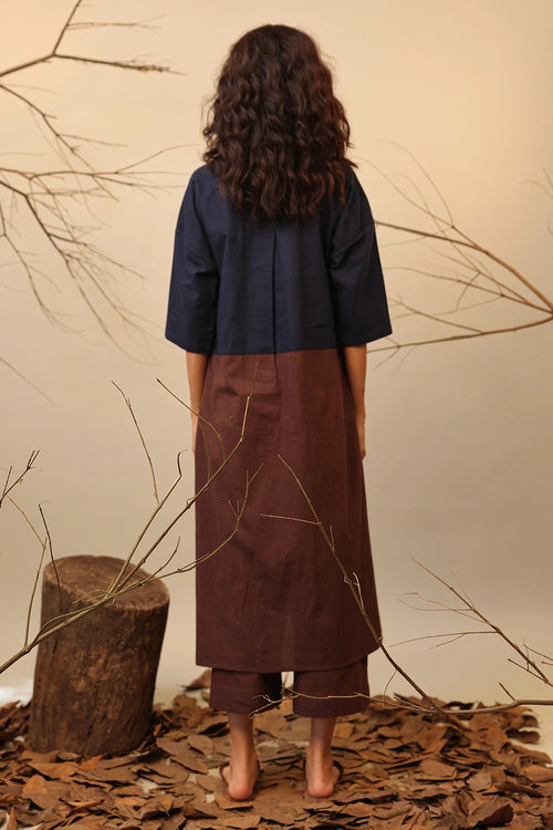 Blue & Brown Dual Ruka Set