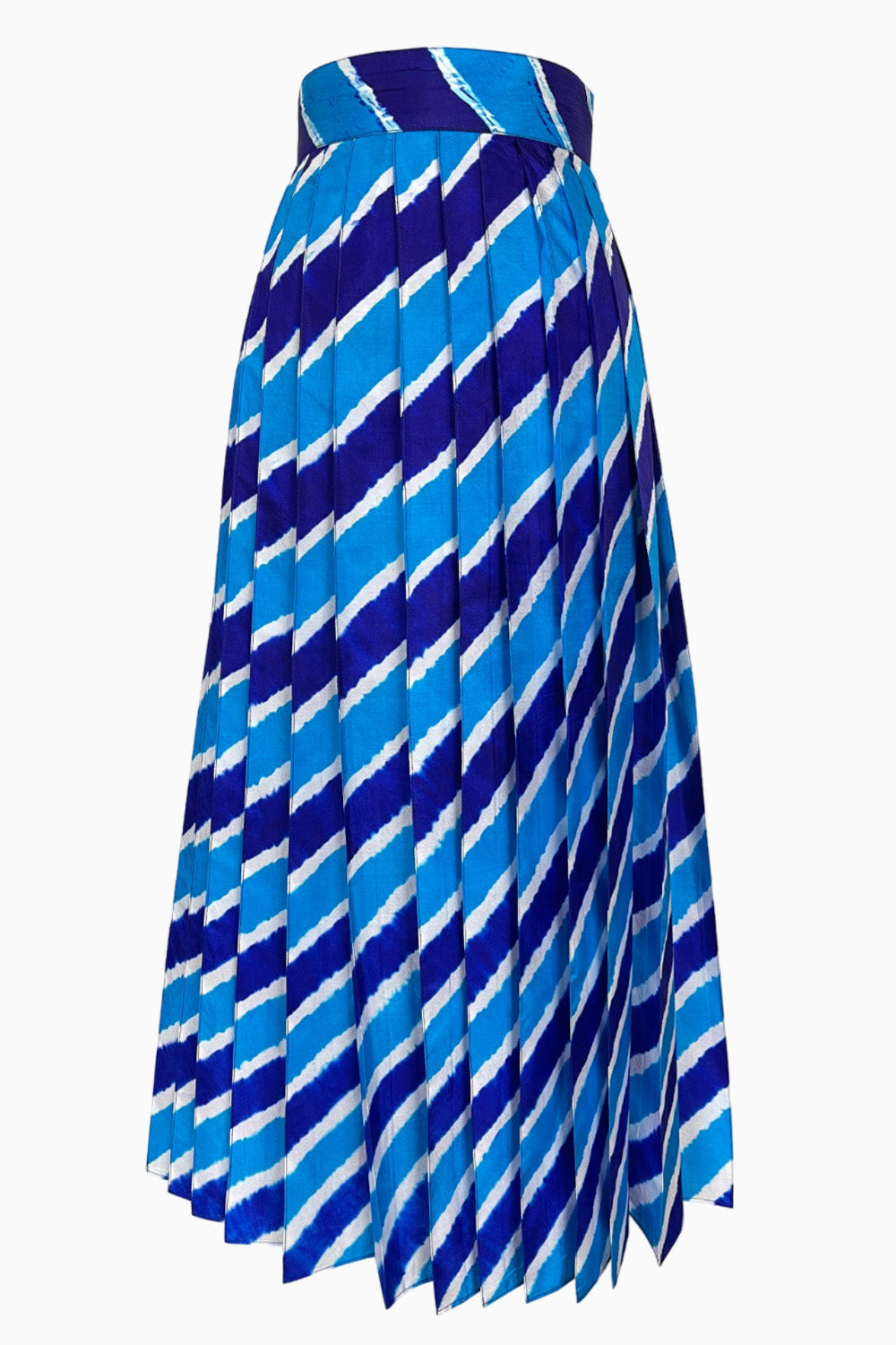 Blue Leheriya Skirt