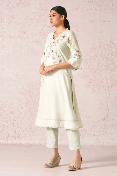 Blush Vines Bonny Kurta Set