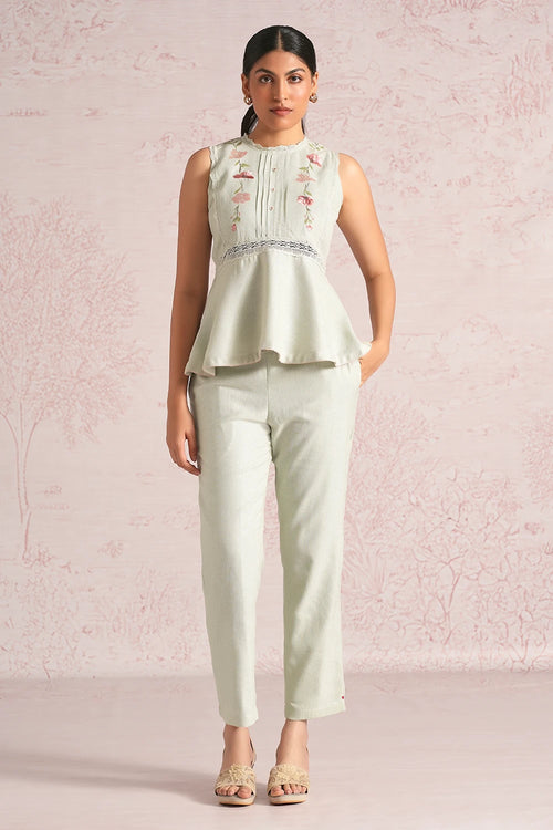 Blush Vines Bonny Peplum Co-ord