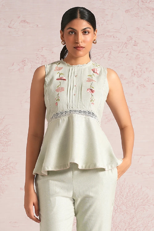 Blush Vines Bonny Peplum Co-ord