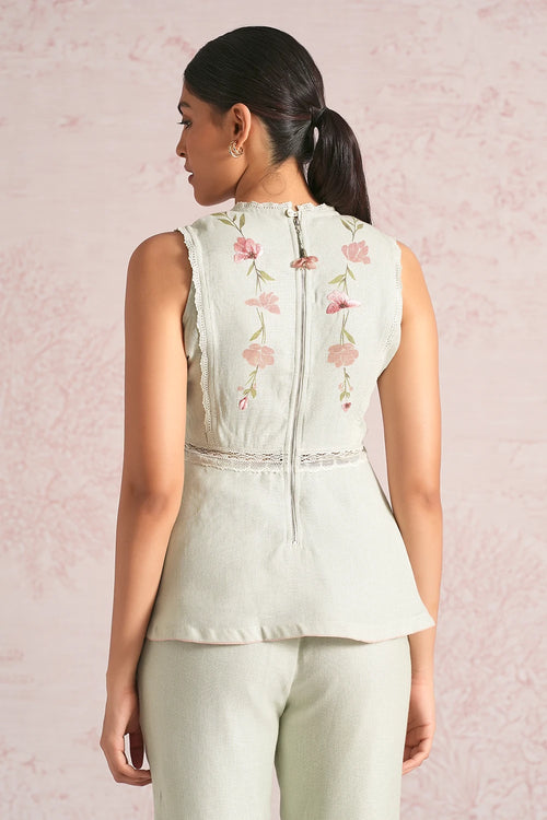 Blush Vines Bonny Peplum Co-ord