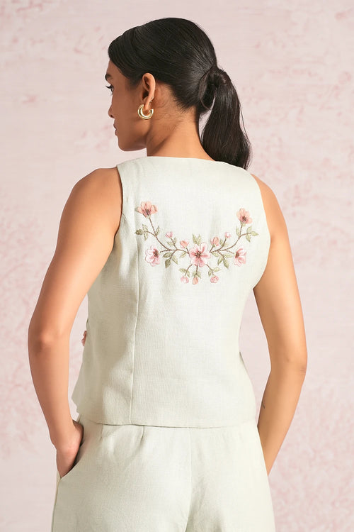 Blush Vines Bonny Waist Coat