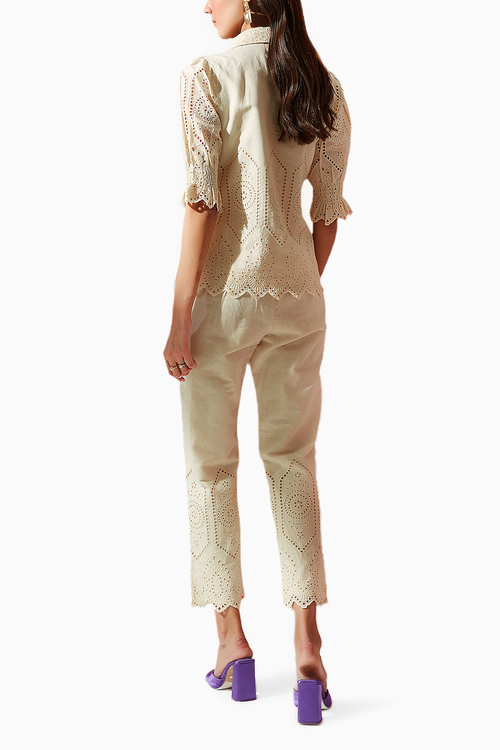 Classic Broderie Co-ord Set