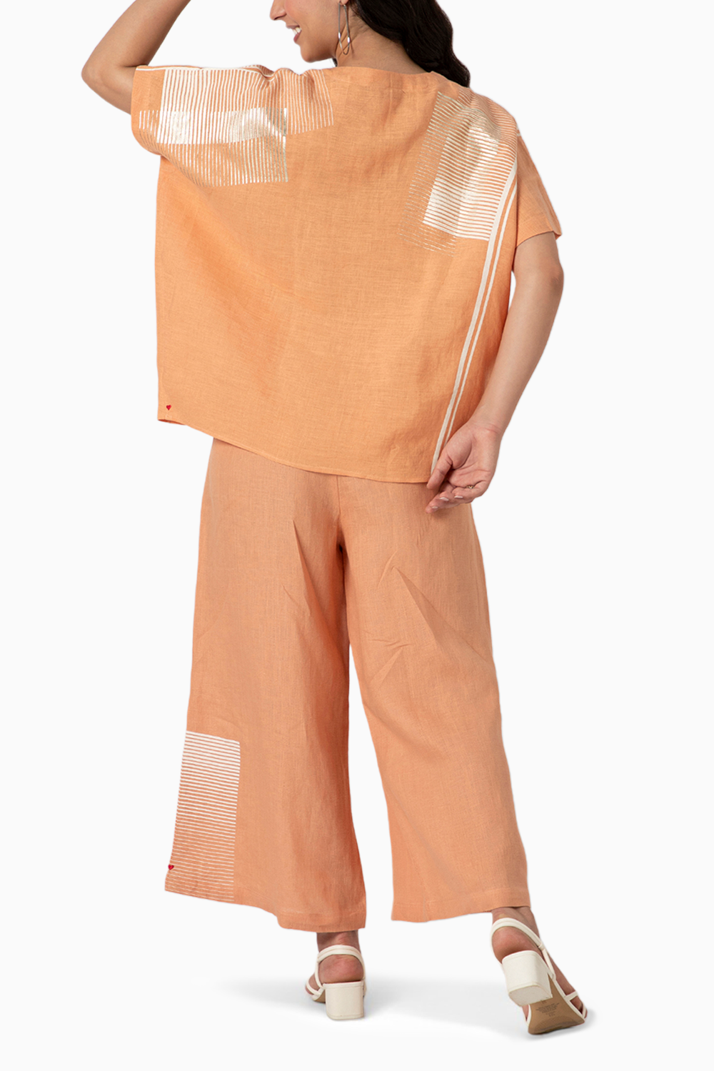 Brick by Brick Muskmelon Top and Pant