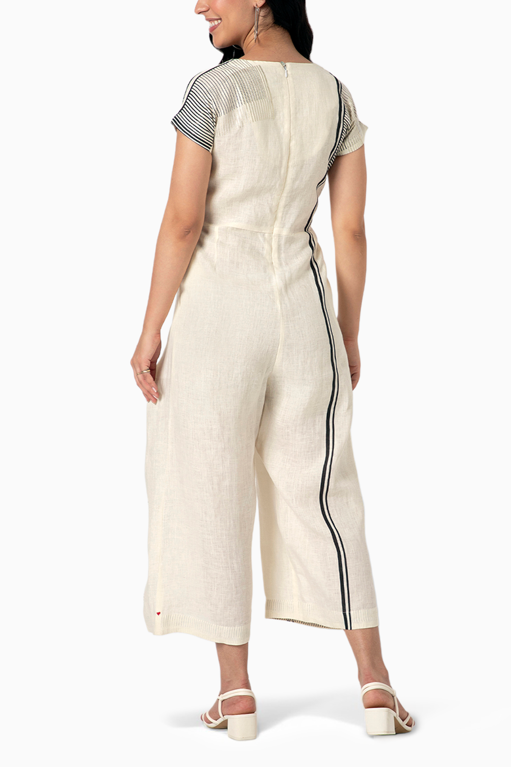 Brick by Brick Off White Jumpsuit