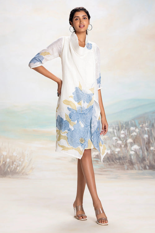 Bubble Flower Zoro Jacket Dress