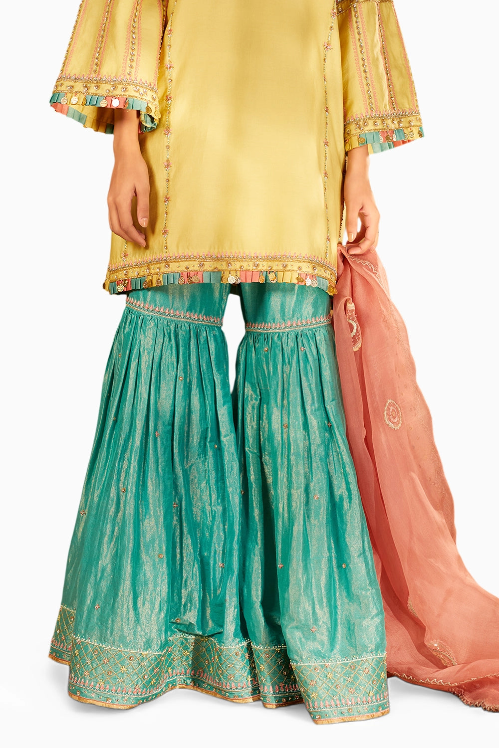 Asees Yellow Kurta Set