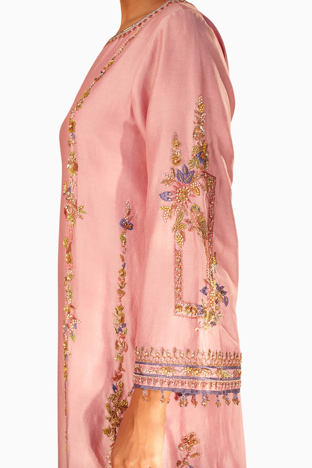 Meher Pink Kurta Set