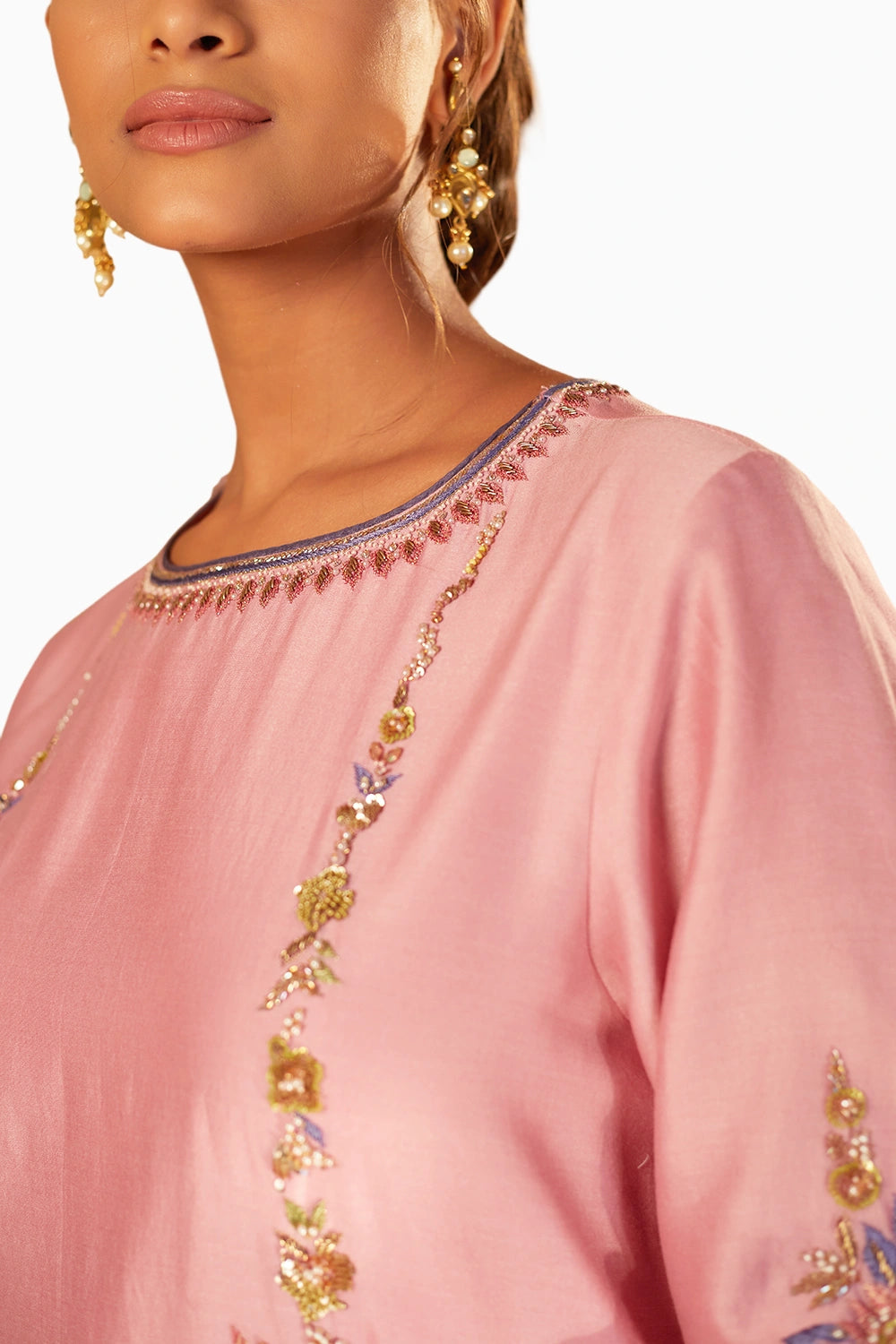 Meher Pink Kurta Set