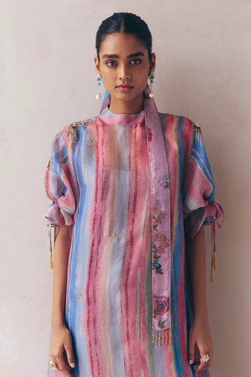 Striped Bia Kurta Set