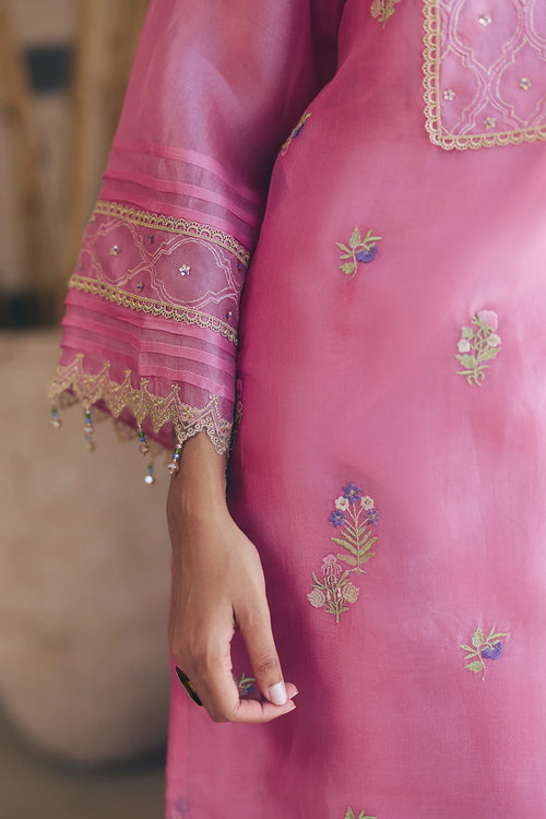 Pink Samya Kurta Set