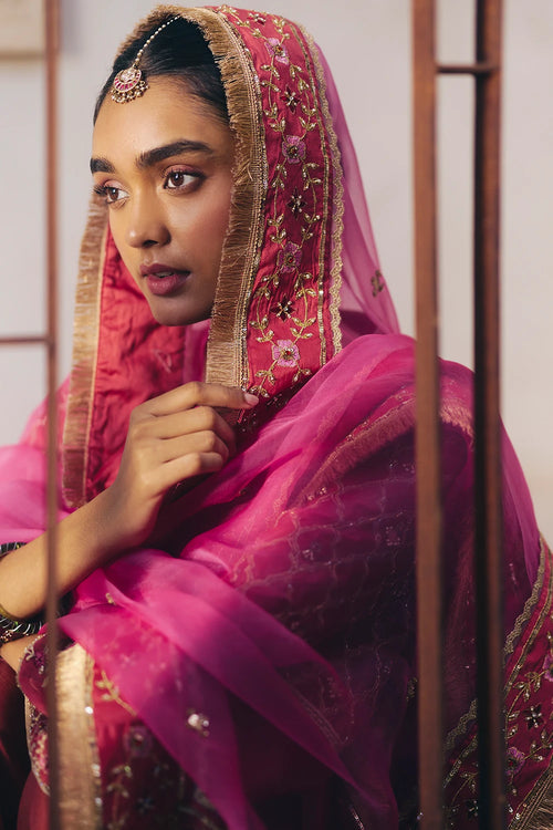 Red Pink Nadia Kurta Set