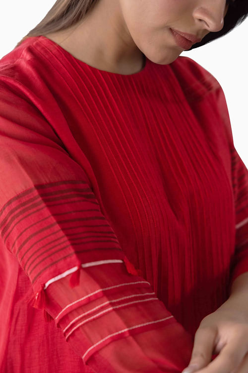 Camellia Tie Detail Kurta Set