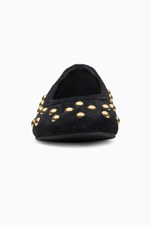 Candy Black Flats