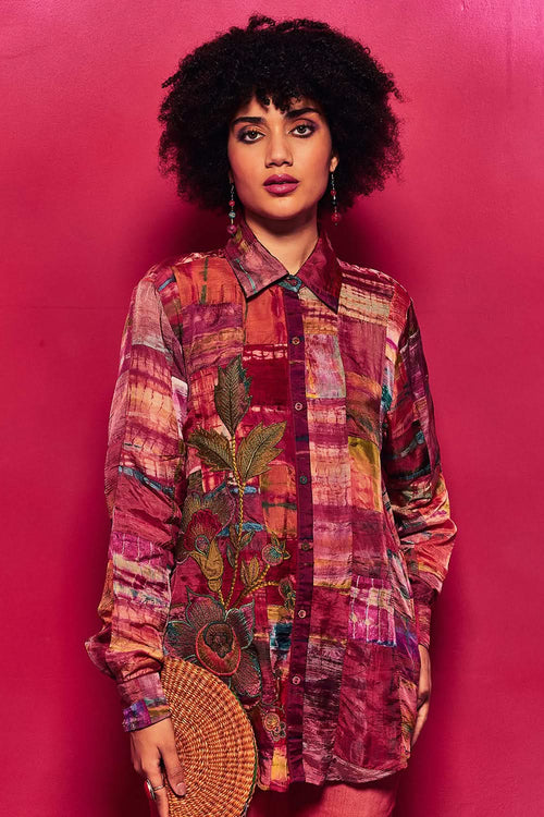 Mehar Fuchsia Shirt