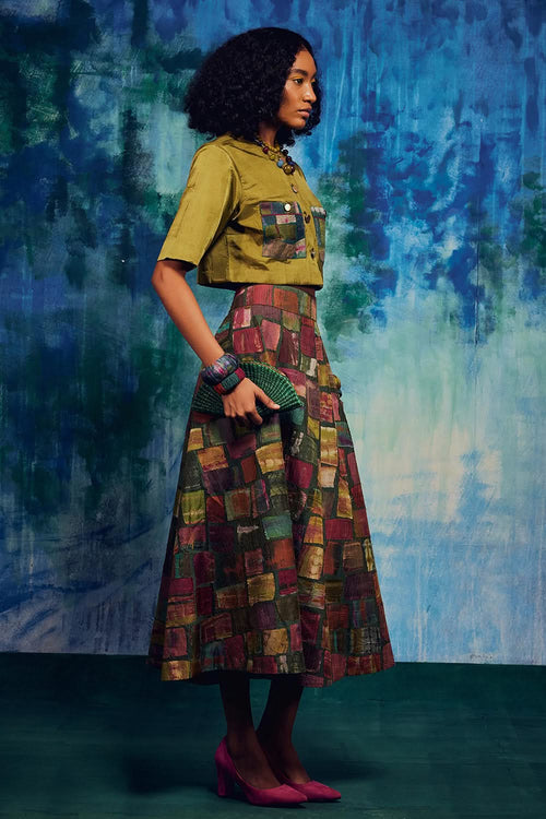 Althea Olive Co-ord Set