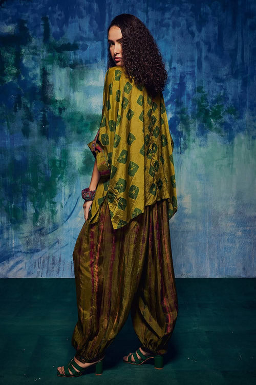 Ruhi Olive Co-ord Set