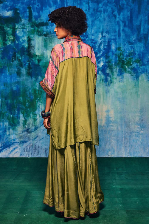 Meera Olive Co-ord Set