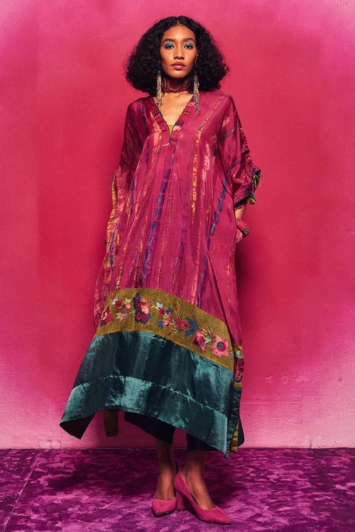 Nyra Fuchsia Suit Set