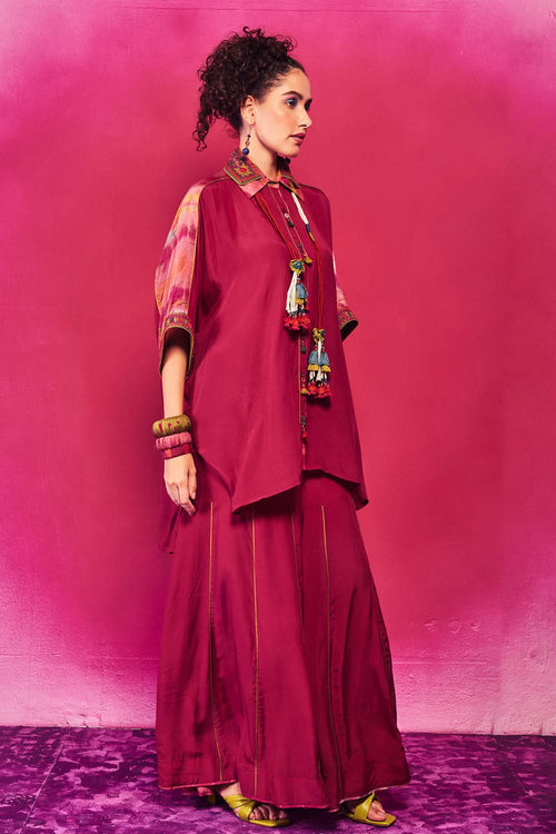 Meera Fuchsia Co-ord Set