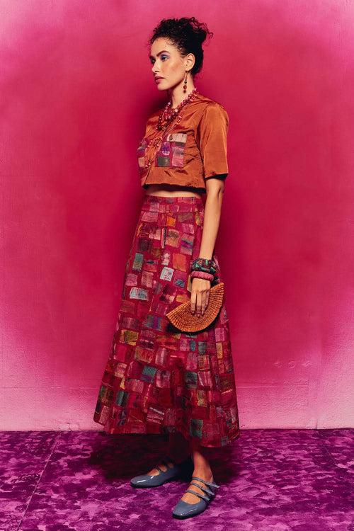 Althea Fuchsia Co-ord Set