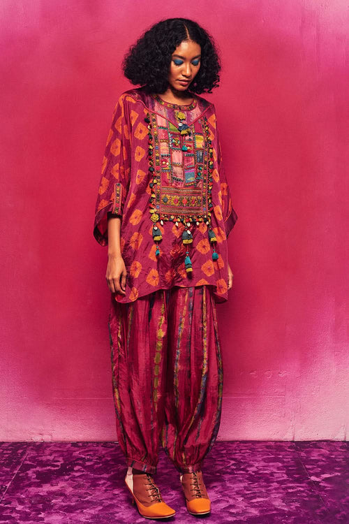 Ruhi Fuchsia Co-ord Set