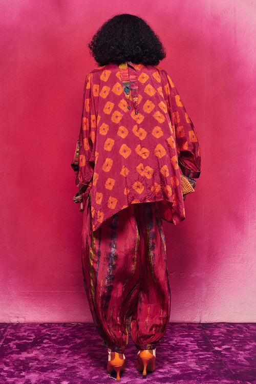 Ruhi Fuchsia Co-ord Set