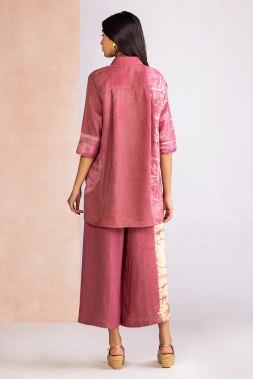 Celestides Onion Blush Shirt Co-ord Set