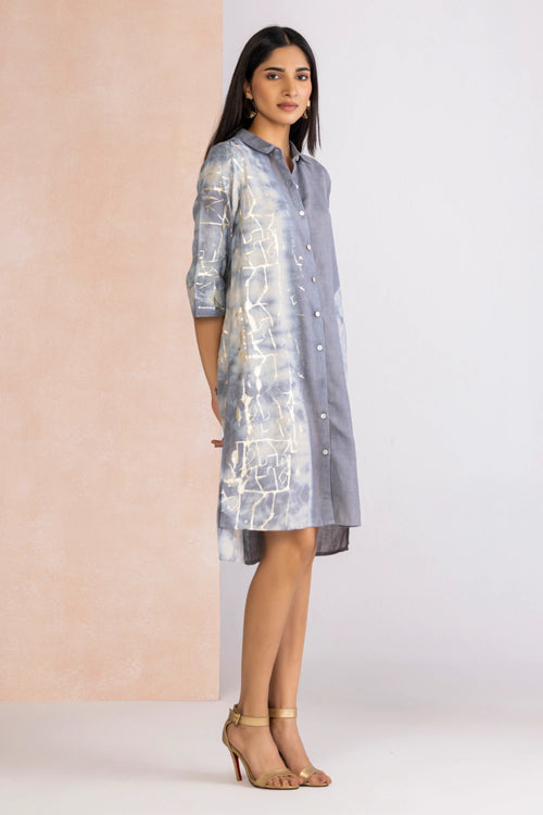 Celestides Oxford Natural Shirt Dress