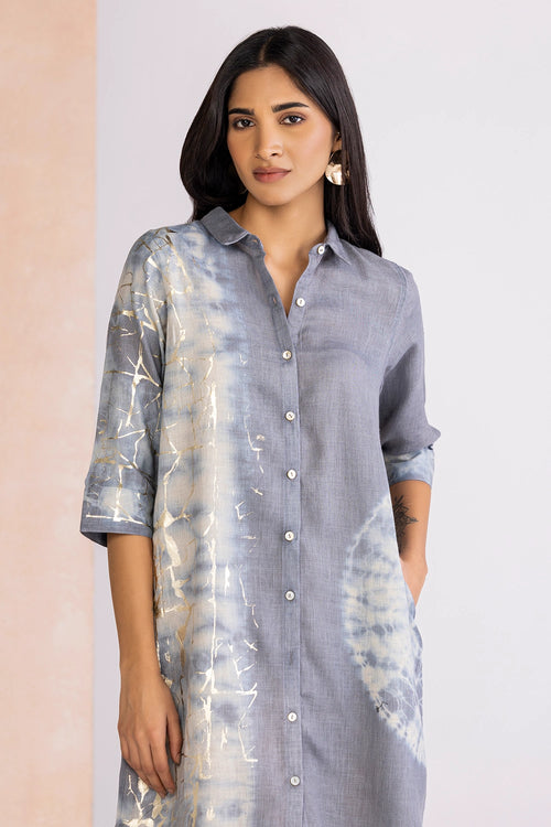 Celestides Oxford Natural Shirt Dress