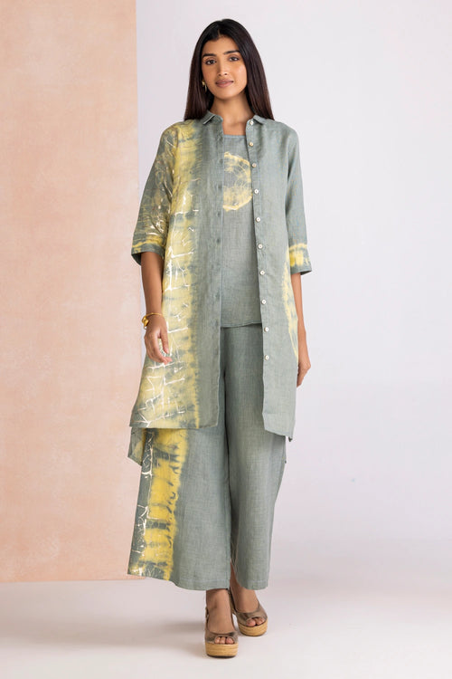 Celestides Jade Yellow Jacket And B-Shell Set