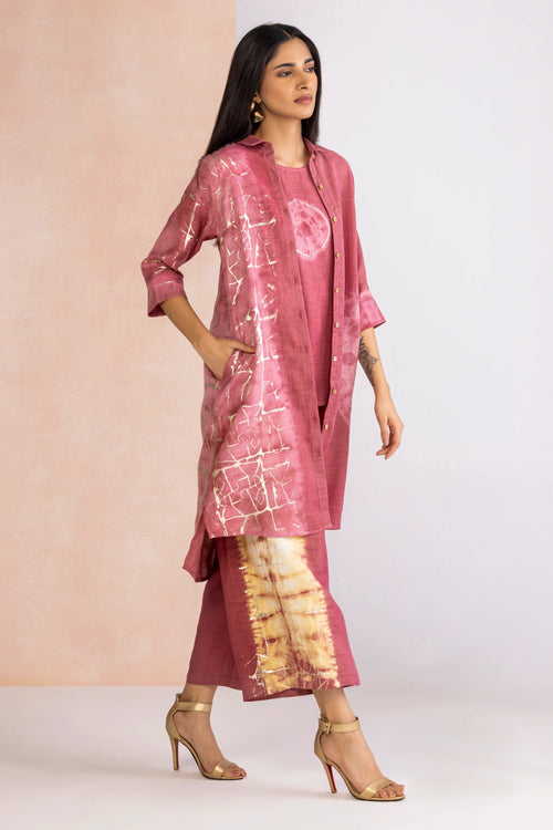 Celestides Onion Blush Jacket And B-Shell Set